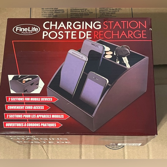 Wooden Charging Station Organizer - Picture 1 of 1